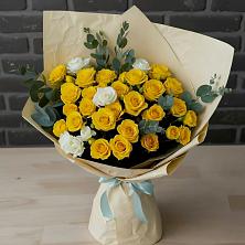 Букет цветов из:  Розы в Объячево