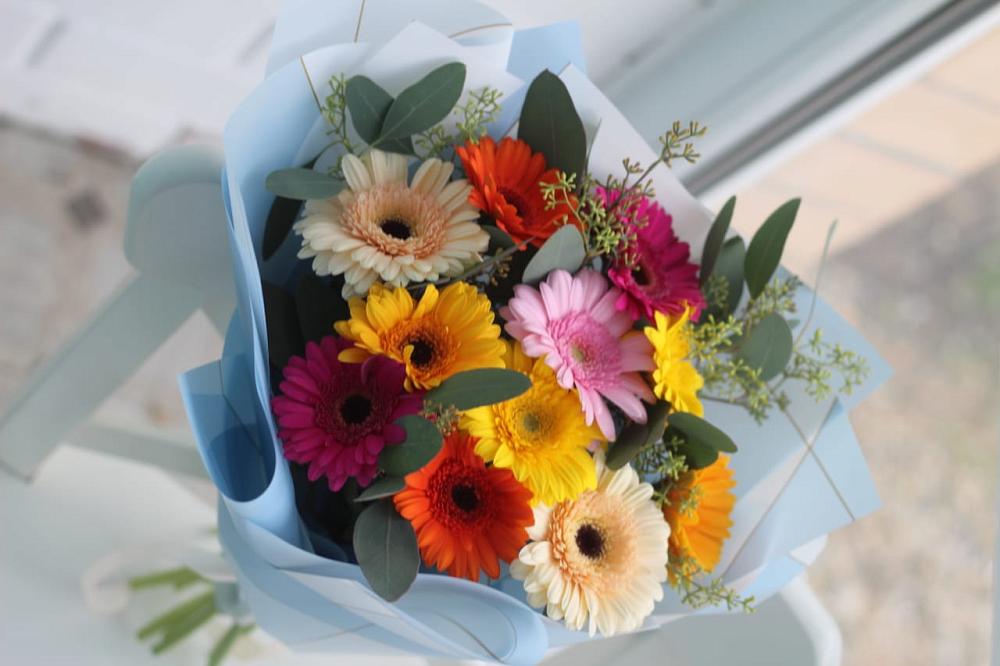 Букет цветов из: Герберы в Объячево