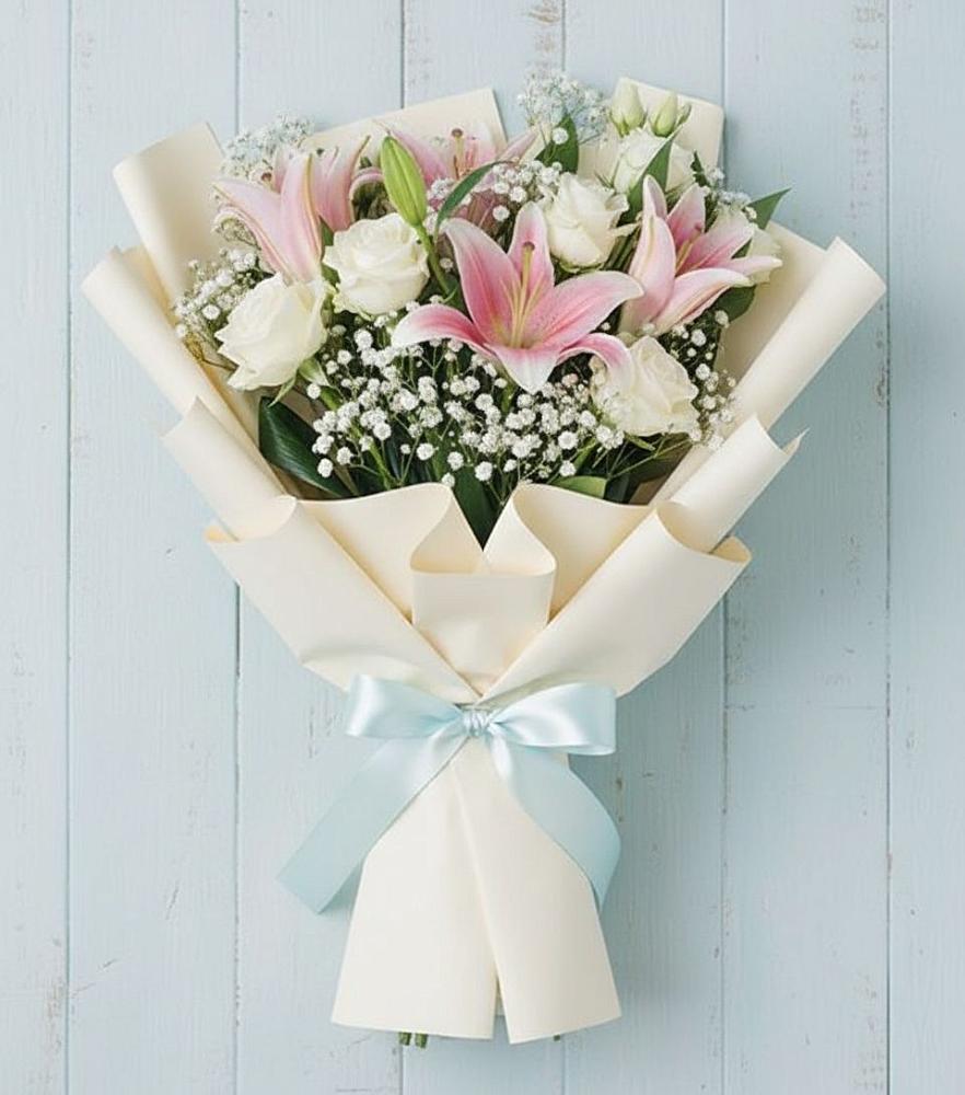 Букет цветов из: Лилии в Объячево