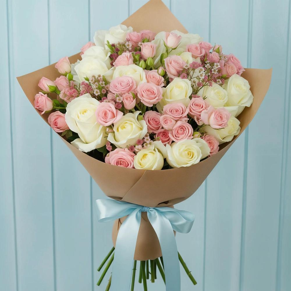 Букет цветов из: Розы в Объячево