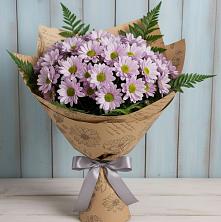 Букет цветов из:  Хризантемы в Объячево