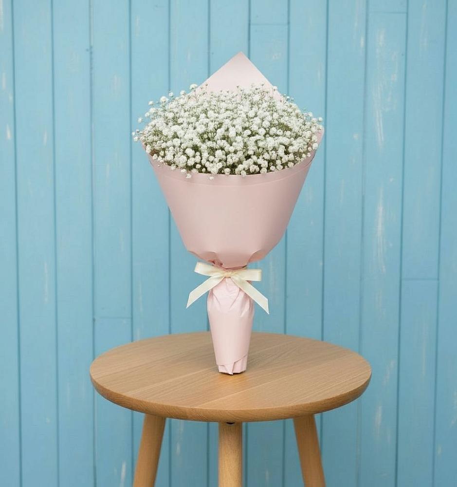 Букет цветов из: Гипсофила в Объячево