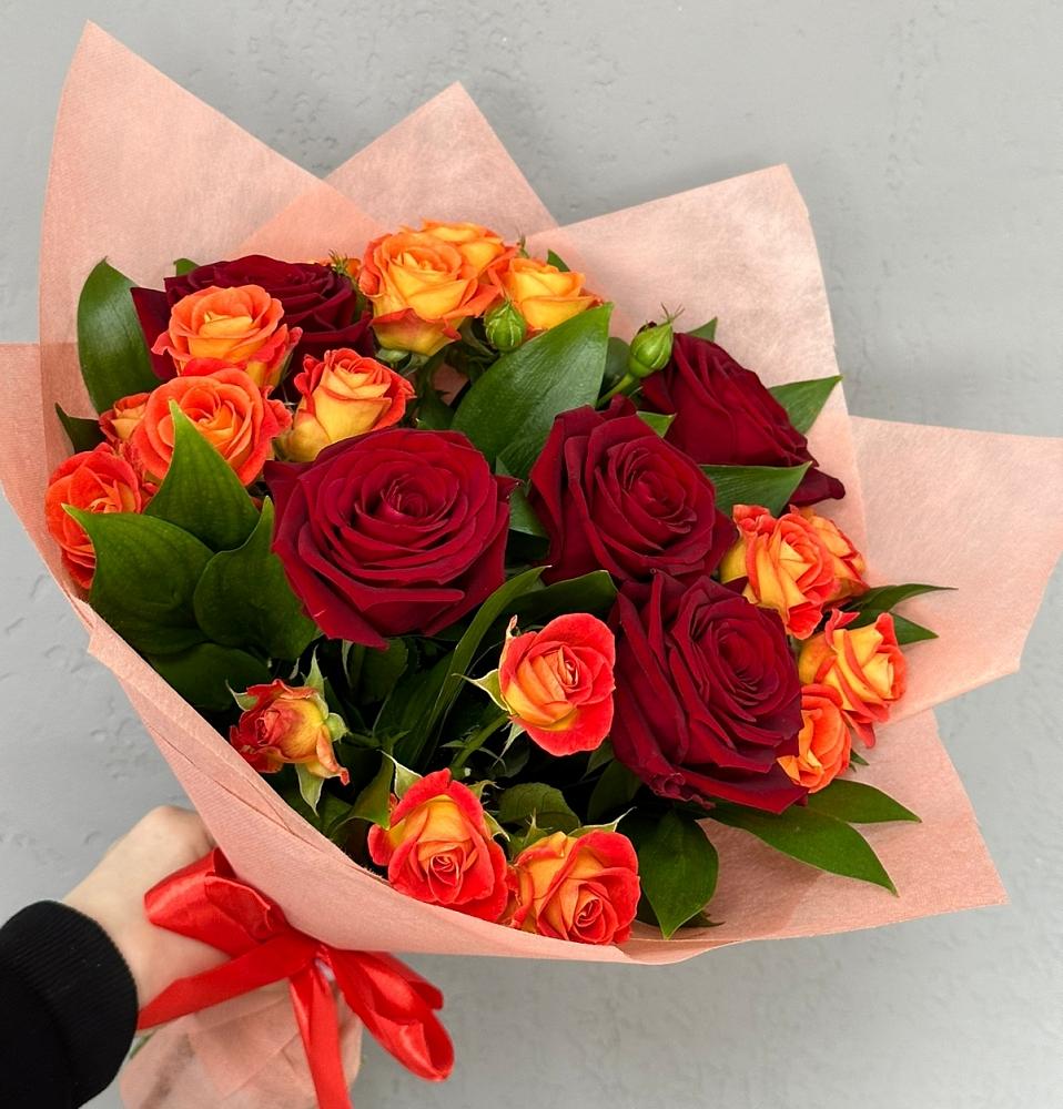 Букет Любовь и восторг в Объячево