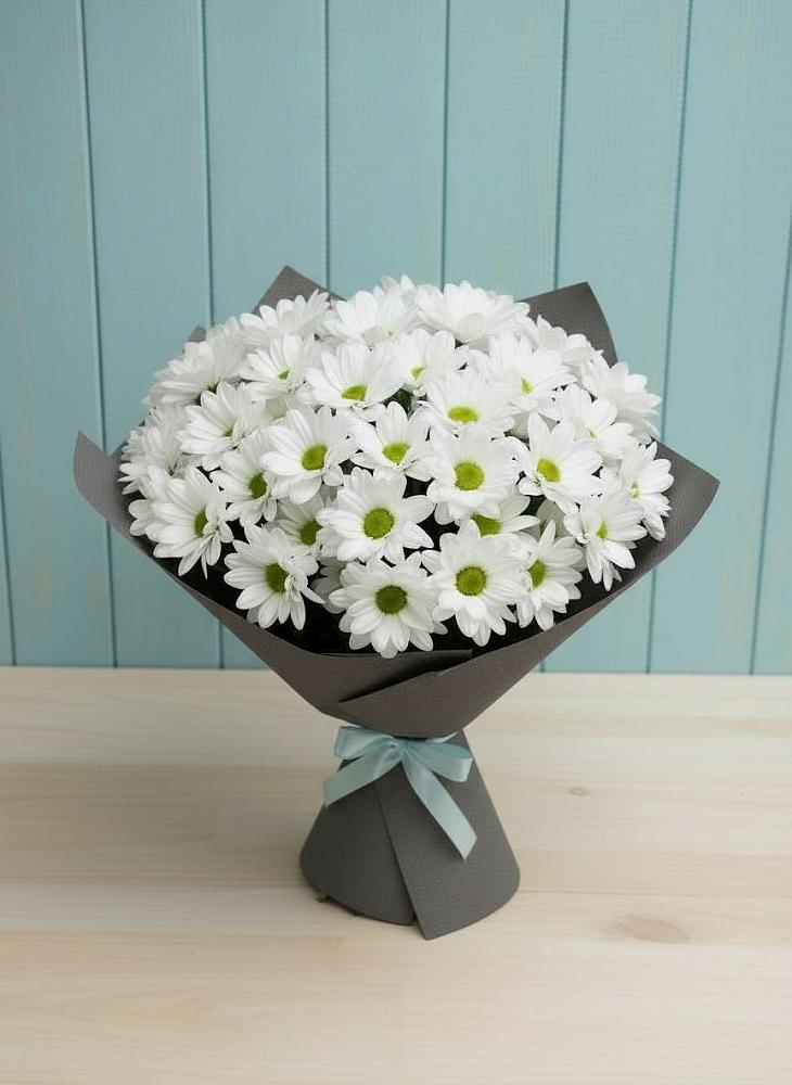 Букет цветов из: Хризантемы в Объячево