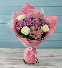 Букет цветов из:  Герберы в Объячево