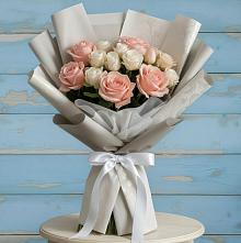 Букет цветов из:  Розы в Объячево