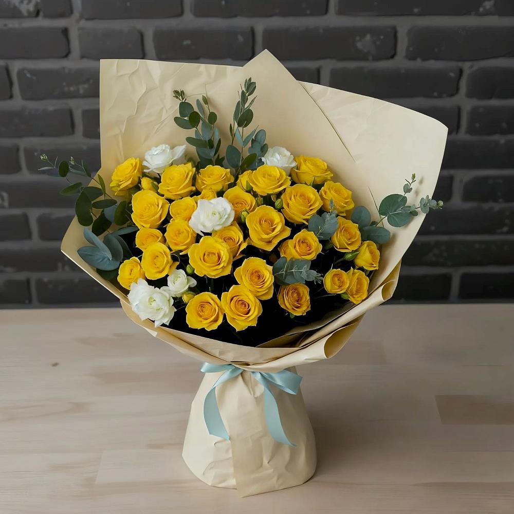 Букет цветов из: Розы в Объячево