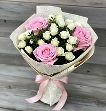 Букет цветов из:  Розы в Объячево