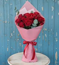 Букет цветов из:  Розы в Объячево
