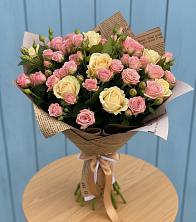 Букет цветов из:  Розы в Объячево