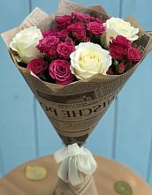 Букет цветов из:  Розы #REPLACE_PRED# Объячево