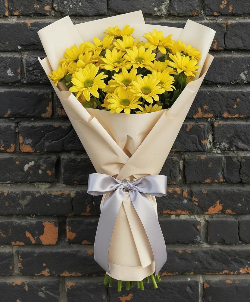 Букет цветов из: Хризантемы в Объячево