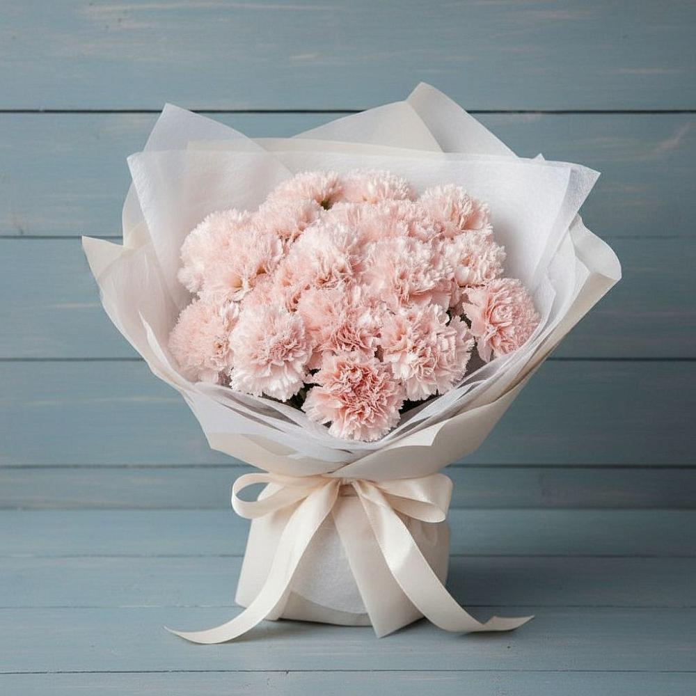 Букет цветов из: Гвоздики в Объячево