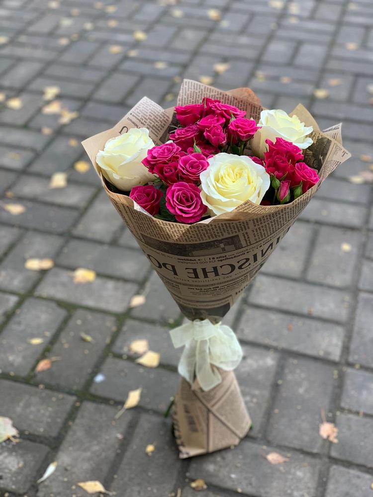 Букет цветов из: Розы в Объячево