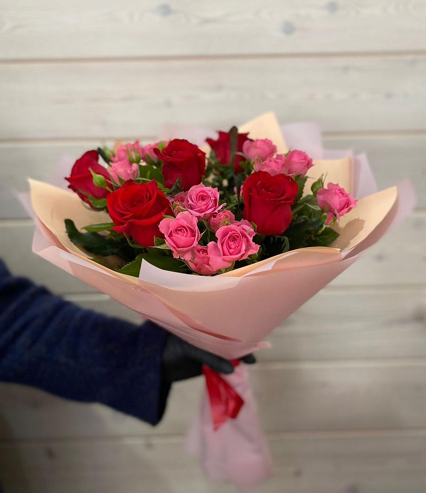 Букет цветов из: Розы в Объячево