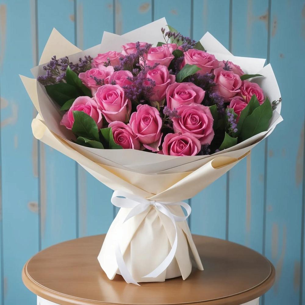 Букет цветов из: Розы в Объячево