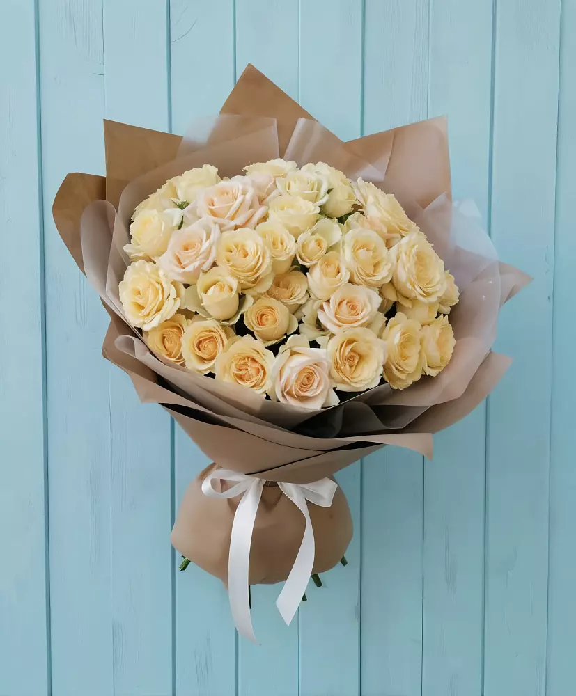 Букет Кремовое облако в Объячево