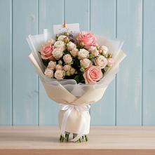 Букет цветов из:  Розы в Объячево