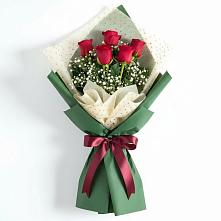Букет цветов из:  Розы в Объячево