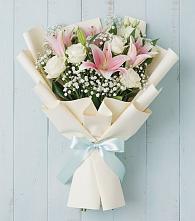 Букет цветов из:  Лилии в Объячево