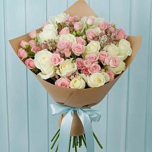 Букет цветов из:  Розы в Объячево